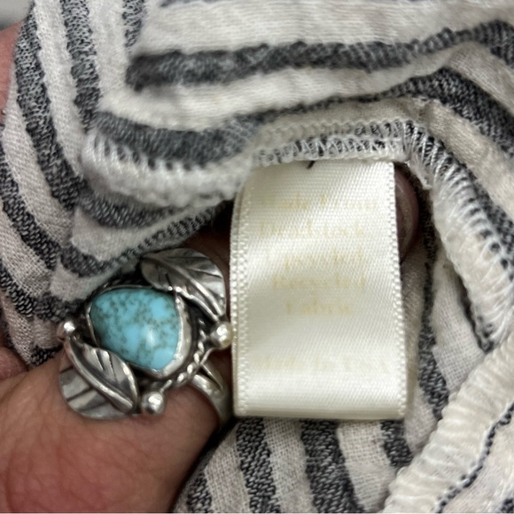 Christy Dawn Quinn Black and White Striped Maxi Dress - Picture 7 of 10